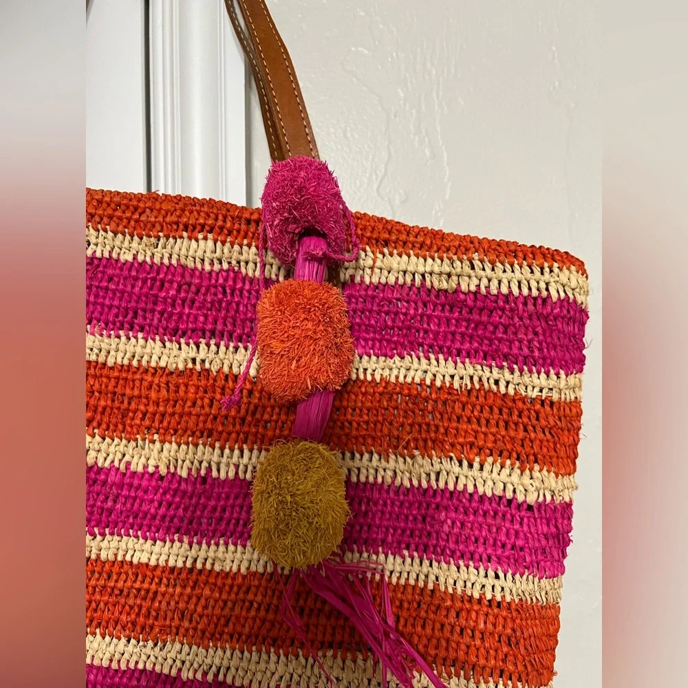 NWOT Mar Y Sol Portland Tote Beach Bag - Picture 2 of 4